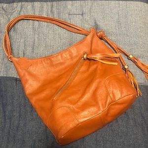Great leather brown bag from Florence, Italy